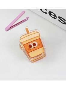 Cute Toast Acrylic Pp Bag Clips,Cute Toast Sealing Clips, Acrylic Snack Bag Clips, Reusable Photo Paper Clips For Kitchen Office Home Decoration - Multicolor - View 11