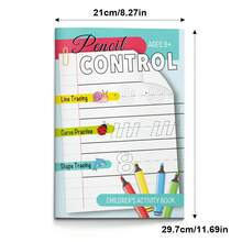 Pen Control Skill Builder Workbook With Targeted Practice For Handwriting Readiness, Engage In Line Tracing, Maze Solving And Shape Copying Exercises To Improve Drawing Accuracy And Handwriting Foundation, Great Tool For Home And School - Grip Control - View 7