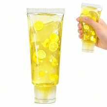 1pc Transparent Jam Toothpaste Squeeze Toy, Portable Cute Slow Rebound Stress Relief Finger Sensory Toy Gift - Multicolor - View 4
