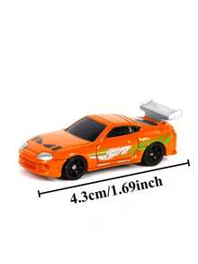Jada Toys Nano Holly-Wood Rides Fast & Furious Die-Cast Random Style Vehicle, 1pc Assorted Mini Metal Car Collectible, Classic Movie Car Series For Auto Fans, Display Collectors And Fast Saga Enthusiast - Satu paket acak - View 4