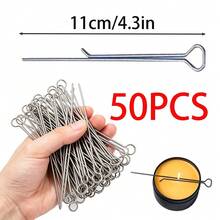 50PCS Scented Candle Wick Fixing Tool Candle Holder Clip Suitable For Stabilizing Wick Position Soy Wax Jelly Wax Handmade Accessories Scented DIY Enthusiasts Handmade Bloggers - 50 PCS - View 8
