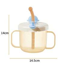 Straw Milk Cup With Scale, Large Baby Weaning Cup, Baby Bottle, Drinking Cup For 1-3 Years Old And Above, Sippy Cup - Multicolor - View 7