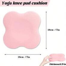 2 Peças Joelheiras de Yoga, Adequadas para Homens e Mulheres, para Fitness, Viagem, Meditação, Ajoelhar, Prática de Equilíbrio, Yoga no Chão e Pilates. Feitas de Material de Enchimento Reforçado para Proteger Joelhos, Cotovelos, Pulsos e Palmas. Material de Espuma, Adequado para Yoga - Multicolorido - Visão 7