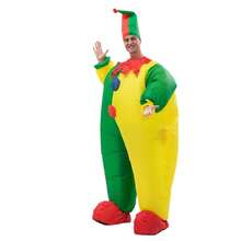 New Clown Inflatable Costume, Funny Suit, Mascot Purim, Halloween And Christmas Party Cosplay Costume For Adults, With Multiple - Multicolor - View 5
