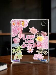 1件夏季花卉Kindle透明保護殼，防摔全包覆透明殼，矽膠軟殼，相容Kindle 11代 2022/Kindle Paperwhite 12代 2024/Kindle Colorsoft Signature Edition，Clara Colour/Bw/2E - 彩色 - 查看 11