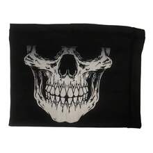 1pc Skull Print Ice Silk Sun Protection Face Mask, Windproof Breathable Magic Bandana, Cycling Motorcycle Outdoor Sports Face Cover, 5 Colors Available - Multicolor - View 12
