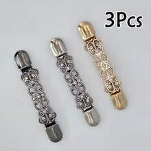1Pc/2/3Pcs Sweater Waist Clip Vintage Dress Back Strap Shawl Cardigan Collar Tightener Waist Cincher - Multicolor - View 15