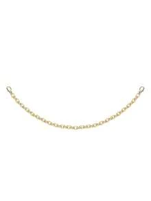 1pc/5pcs Gold Faux Pearl Hat Chain Brim Decoration Unisex Metal Detachable Chain Loose Trucker Hat Pearl Thick Chain Accessory Pendant Women's Keychain For DIY Mesh Baseball Cap Lanyard (Hat Not Included) - Multicolor - View 16