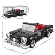 317+PCS World Famous Sports Car Racing Car 8-Grid Building Blocks 911 Assembly Model Cyberpunk Vintage Retro Car Sports Car Desktop Decoration Boys Educational Toy Gift High Quality + With Transparent Acrylic Dust-Proof Box /Speed Champions(1:64) Scale/ Christmas Holiday Gift - Multicolor - View 10