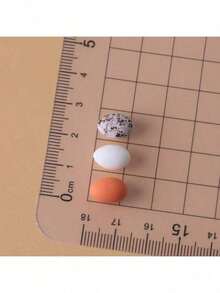 1 Set Mini Egg Carton With Eggs, Realistic Miniature Egg Tray, Miniature Scene Decor, Pretend Play Mini Food Kitchen Furniture, Miniature Model Enthusiast Egg Tray Set - Realistic Kitchen Scene, Table, Suitable For Bag Charm - Multicolor - View 8