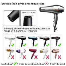 1Pc Foldable Silicone Hair Diffuser, Universal Portable Curly Hair Drying Hood, Hair Dryer Attachment For Home Salon Curling Styling - Multicolor - View 4