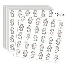 10pcs Women's Period Tracking Stickers, Sanitary Pad Pattern Stickers For Planner Calendar DIY, Mark Special Menstrual Cycle, Remind Period Time, Women's Gift Decoration - Multicolor - View 7