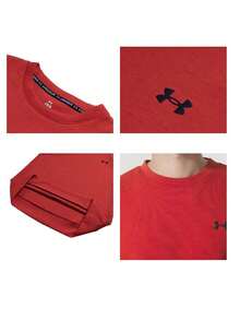 Under Armour Men's Unstoppable Flc Crew Pullover Sweatshirt, Double Layer Knit, Outdoor Sports, 1381688-842 - Red - View 9