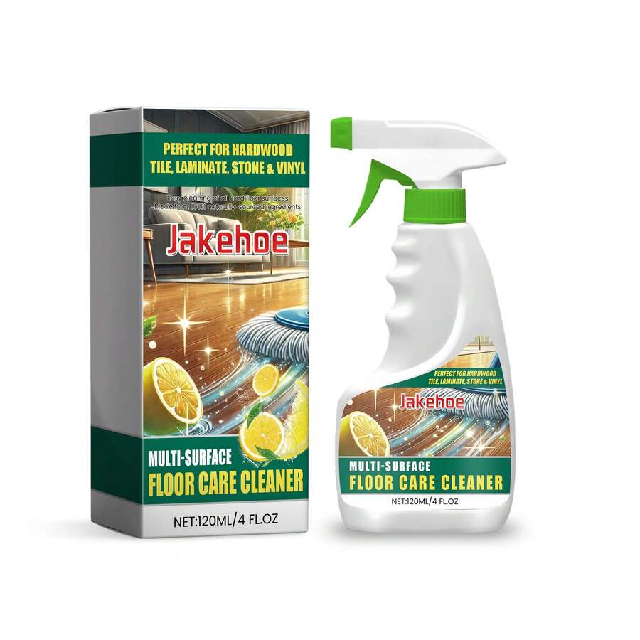 Limpiador de Pisos Jakehoe - Spray para Mantenimiento y Limpieza de Pisos, Quitamanchas, Antideslizante, Abrillantador de Pisos - 1 - Ver 1
