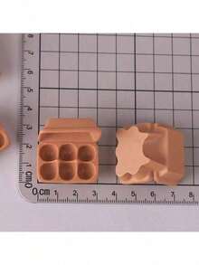 1 Set Mini Egg Carton With Eggs, Realistic Miniature Egg Tray, Miniature Scene Decor, Pretend Play Mini Food Kitchen Furniture, Miniature Model Enthusiast Egg Tray Set - Realistic Kitchen Scene, Table, Suitable For Bag Charm - Multicolor - View 7