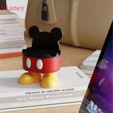 Disney可愛米奇遙控器收納架手機支架 多功能收納架 樹脂工藝桌面擺飾裝飾 - 彩色 - 查看 6