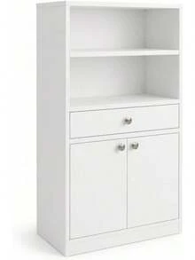 Storage Cabinets - White - View 2