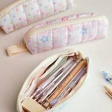 Japanese Minimalist Milk Candy Style Pencil Case, Student Girl Lightweight Soft Stationery Storage Bag - Multicolor - View 4