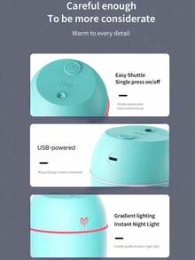 Aromatherapy Diffuser + 10ML Essential Oil, 420ml USB Powered Portable Aromatherapy Humidifier Mist Sprayer, Suitable For Home, Hotel, Bathroom Deodorization, Fragrance, Air Freshening, Long-Lasting Scent/10 Humidifier Filter Sticks - one-size - View 11