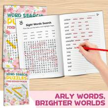 Word Search Puzzle & Game Book, Find Hidden Words Through Fun Grid Challenges, Develop Vocabulary & Focus, Suitable For Home & Travel Activity Book - Find Word - View 1