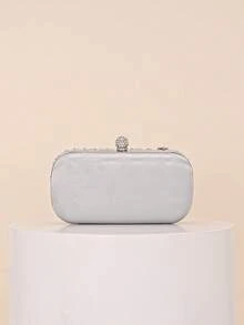 Women Evening Bags - Silver - View 6