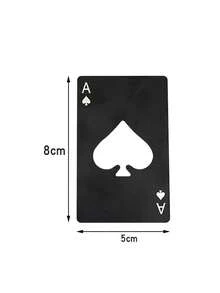 Halloween Spades A Poker Bottle Opener Personalized Pattern - View 10