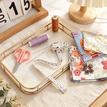 1pc Vintage Style Pig Mini Tape Measure, Retro Metal Pig Soft Tape Measure For Sewing And Crafts, Cute Pig Sewing Tape Measure Tool, Unique Gift For Quilters, Crafters And Collectors - Silver - View 9