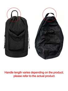 Extra Large Capacity Travel Laundry Bag/Backpack With Shoulder Strap, Made Of Durable Polyester Fabric. Suitable For Various Occasions, Including Bathroom, Bedroom, Dorm, RV And Travel. It Is Also Perfect For Home Use, Storing Clothes And Underwear. A Perfect Choice For Travel/Dorm Use, And A Must-Have Item For Back To School/Graduation Season. - Multicolor - View 11