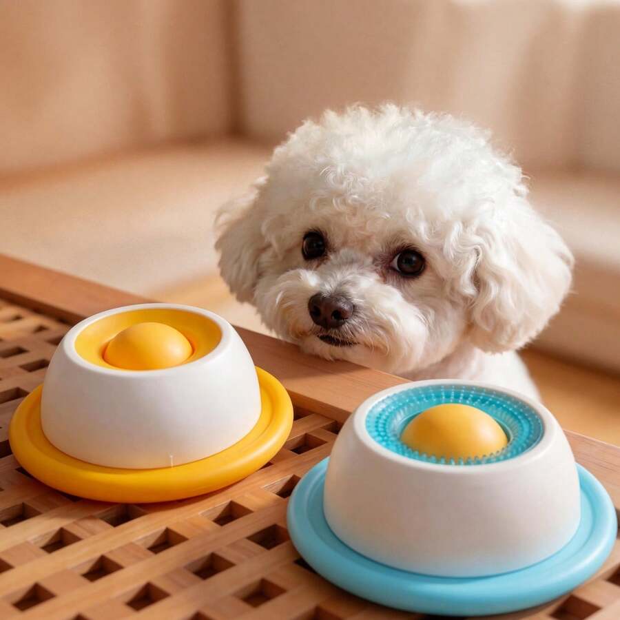 Pet Lick Toy Slow Feeding Dispenser Interactive Enrichment Training Crate Accessory For Dog Cat Puppy