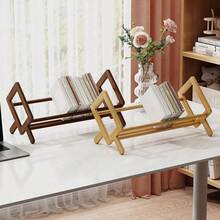 Desktop Bookshelf Simple Small Desk Organizer Storage Rack For Office Desk Minimalist - Multicolor - View 1