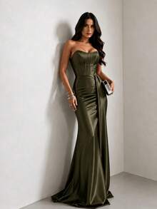 Bridesmaid Dresses - Dark Grey - View 6