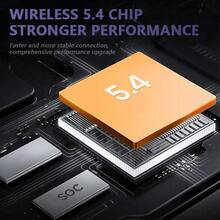 Lenovo TA410 耳夾式無線耳機，清晰環繞音效，智慧觸控藍牙耳機 - 灰色 - 查看 6