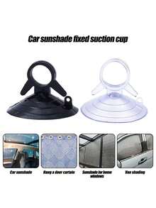 10pcs Glass Suction Cup Hooks, Made Of PVC Material, Suitable For Windows, Windshields, Easy Installation, No Drilling Required For Wall Mounting, Practical Hooks, Multi-Functional Hooks - Multicolor - View 3