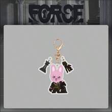 1 Set 8 Pc The New Album KARMA From SKZOO Comes With A Set Of Acrylic Accessories - A Three Pieces Keychain Set. These Items Are Of High Quality And Have Excellent Appearance, Making Them Perfect For Decorating Bags And Keys. - Multicolor - View 10