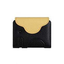 Lychee Texture Japanese Style Multi-Slot Card Holder Business Card Wallet Short Women's Lightweight Accordion Card Case - Multicolor - View 8