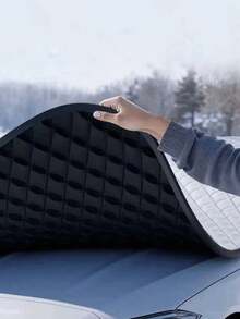 1pc All-Weather Heavy Duty Car Cover - Fits Multiple Car Models (Suitable For Most SUVs And Trucks) - Snow, Hail, Rain And Dust Proof; Winter Car Cover; Windproof Outdoor Car Cover; Men's Gift; Car Accessories; Snow Cover; Windshield Cover; Travel Essential; Graduation Gift - Multicolor - View 6
