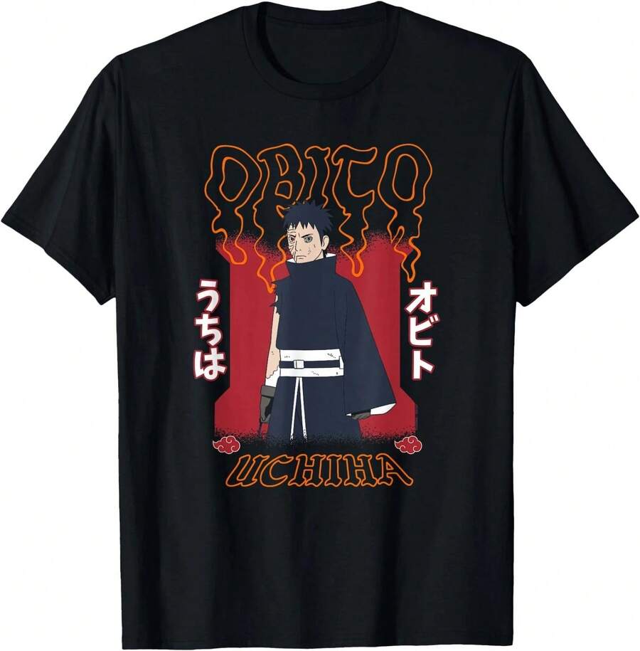 Men T-Shirts - 黑色 - 查看 1