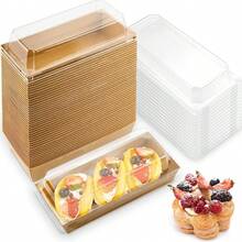 20 Caja Para Postres Cajas Para Galletas, Dulces, Sándwiche - Ver 2