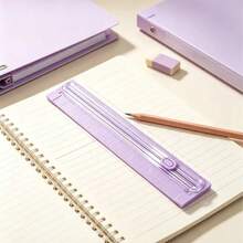Multifunctional A3 Bidirectional Paper Cutter, Portable Manual Paper Cutter With Ruler, Perfect For Office, School And Study Use - B - View 3