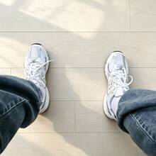 Women Casual Shoes - Silver-white - View 1
