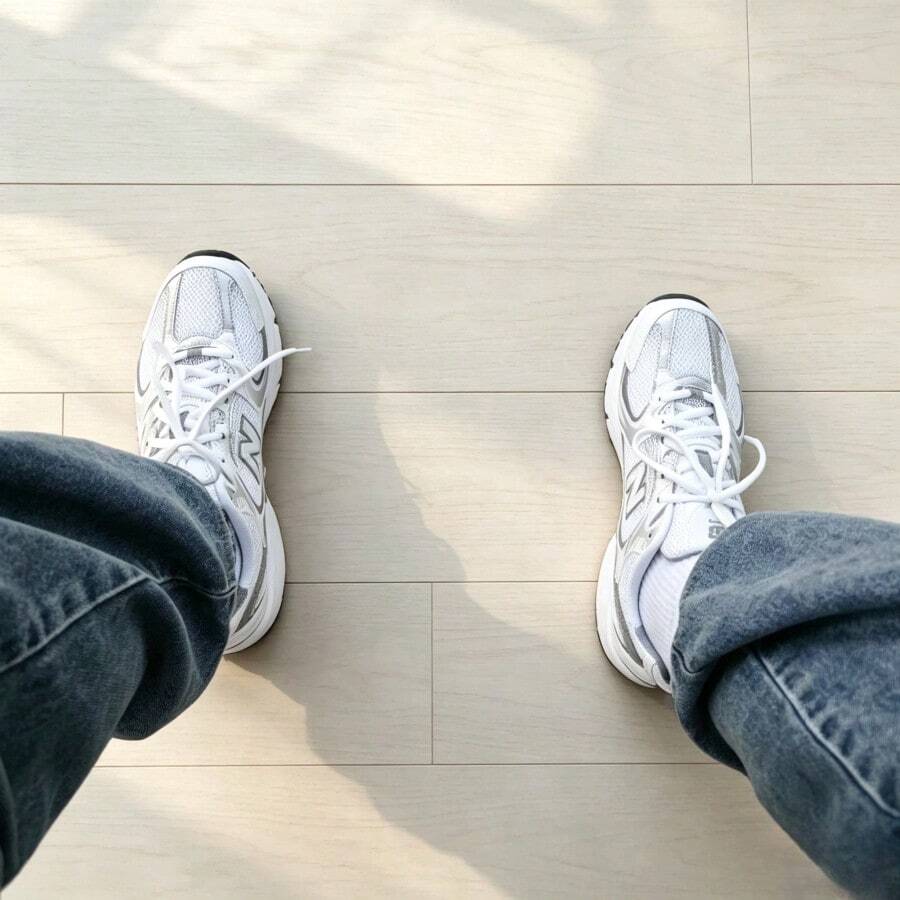 Women Casual Shoes - Silver-white - View 1