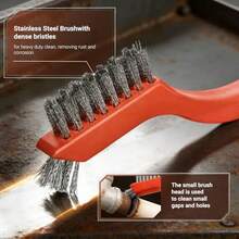 Wire Scratch Brushes - Orange - View 4