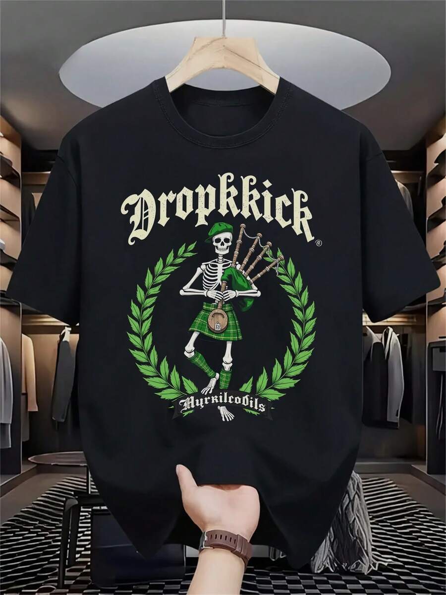 Men T-Shirts - Black - View 1