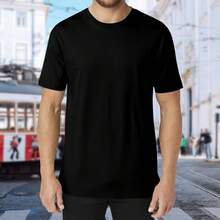 T-shirts för män - Svart - Visa 3