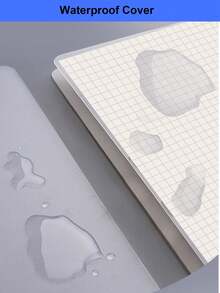 A5/B5/A4 Grid Spiral Elastic Band Flip Notebook/Memo Pad Back To School Student Supplies - A - View 2