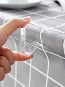 32/24/16pcs Transparent Non-Slip Tablecloth Clips, Plastic Tablecloth Fasteners, Kitchen Tablecloth Clips, Home Tablecloth Anti-Slip Fixers, Wholesale, Suitable For Outdoor Tablecloths, Picnic, Wedding, Camping, Restaurant, Meeting, Party, Holiday And More Occasions - Multicolor - View 9