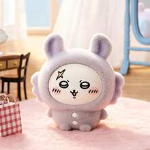 Miniso Chiikawa Pajama Series Face‑Changing Blind Box Pendant, Multi‑Expression Replaceable Face Figure, Bag & Keychain Accessory, Desktop Display Ornament, Collectible Gift Toy (1 PC Random Delivery) - Multicolor - View 5