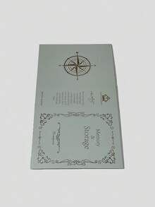1PC Light Blue Silver Foil European Floral Pattern Hardcover Commemorative Photo Album, Thick Laminated Cardstock Cover With Exquisite Silver Scroll Floral Border Design, Waterproof And Scratch-Resistant Surface, Transparent PP Photo Insert Pages, Dust-Proof And Moisture-Proof Photo Storage Book, Glue-Free Direct Insert Design For Convenient Photo Placement And Removal, Clear Non-Fading Display Of Photos, Rigid Outer Shell Stable And Resistant To Bending And Deformation - B-Blue - View 3