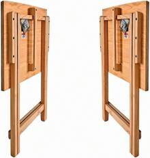 Folding Tables - Maple - View 2