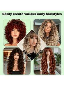 280ml Olive Oil Curly Hair Styling Cream With Coconut Oil, Leave-In Curl Cream For Wavy And Curly Hair, Long-Lasting Frizz Control, Moisturizing And Hydrating Hair Care, Define Natural Curls, Non-Greasy Formula Suitable For All Hair Types - Full Size - View 7